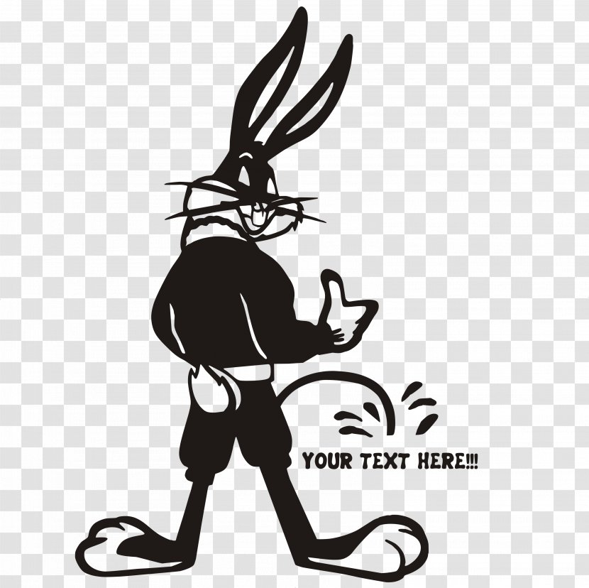 Bugs Bunny Sticker Wile E. Coyote And The Road Runner Character Transparent PNG