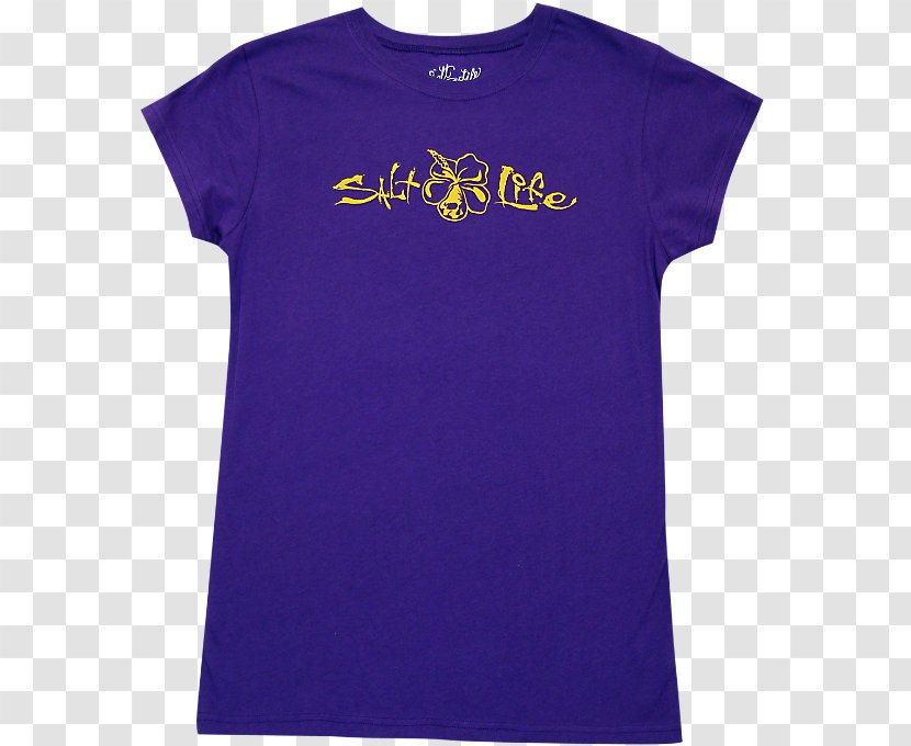 T-shirt Sleeveless Shirt Salt Life Signature Hibiscus License Plate - Holdings Llc Transparent PNG