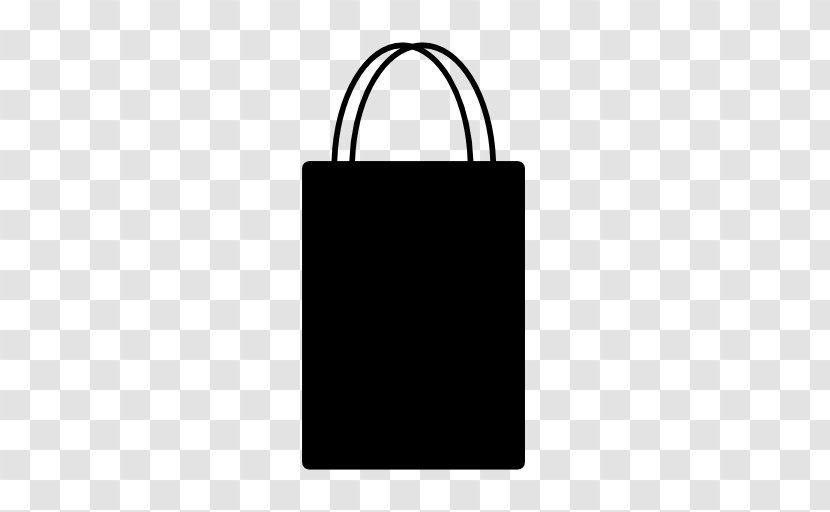 Paper Shopping Bags & Trolleys - Black - Bag Transparent PNG