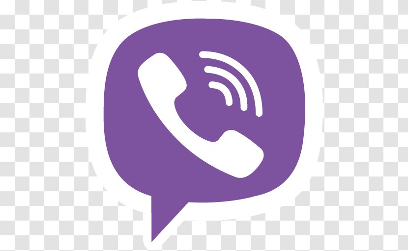 Viber Telephone Call Text Messaging Android Message - Logo Transparent PNG