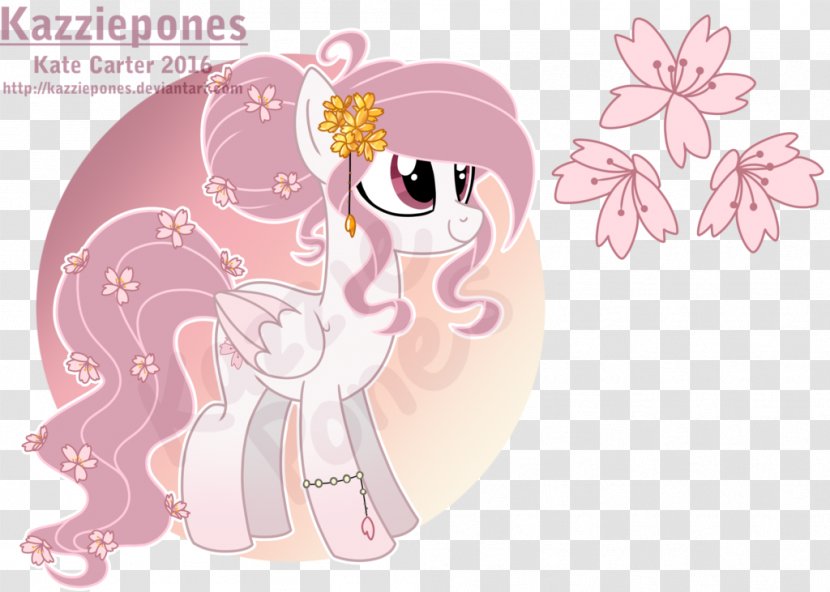 Pony Drawing Sketch - Flower - Design Transparent PNG