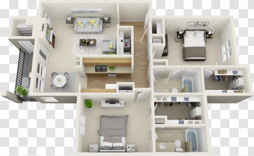 The Oaks At Valley Ranch Apartment Homes House Buckhorn Station Bedroom - Strata Transparent PNG