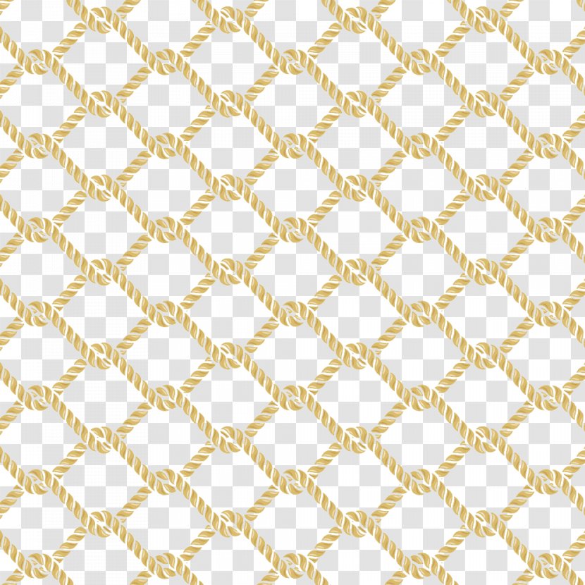 Rope Paper Euclidean Vector Knot Pattern - Point - Diamond Golden Image Transparent PNG