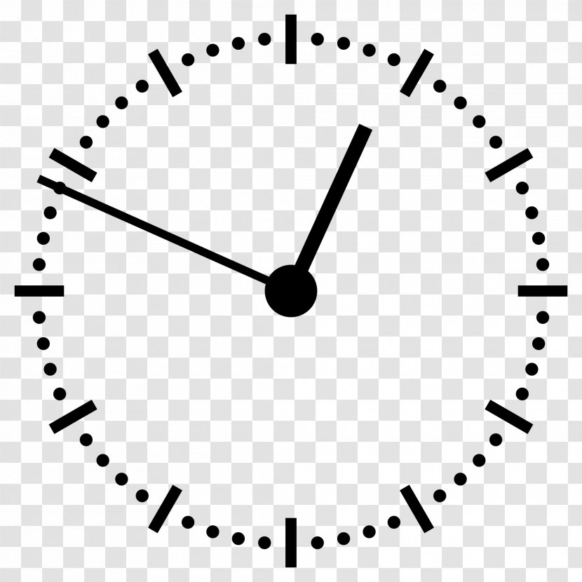 Digital Clock Analog Signal - Flower - Timetable Transparent PNG