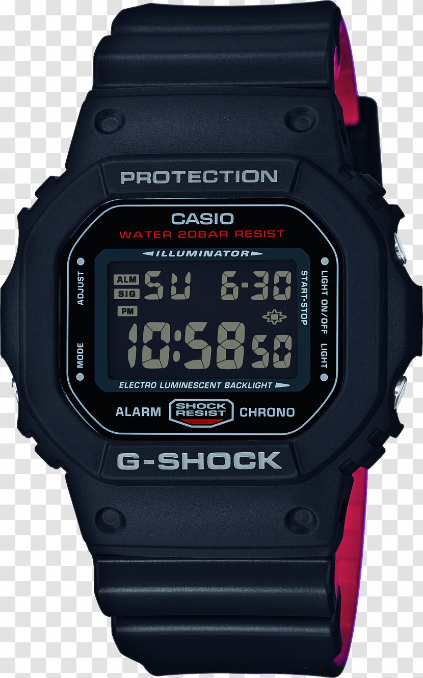 G-Shock Shock-resistant Watch Casio Water Resistant Mark Transparent PNG
