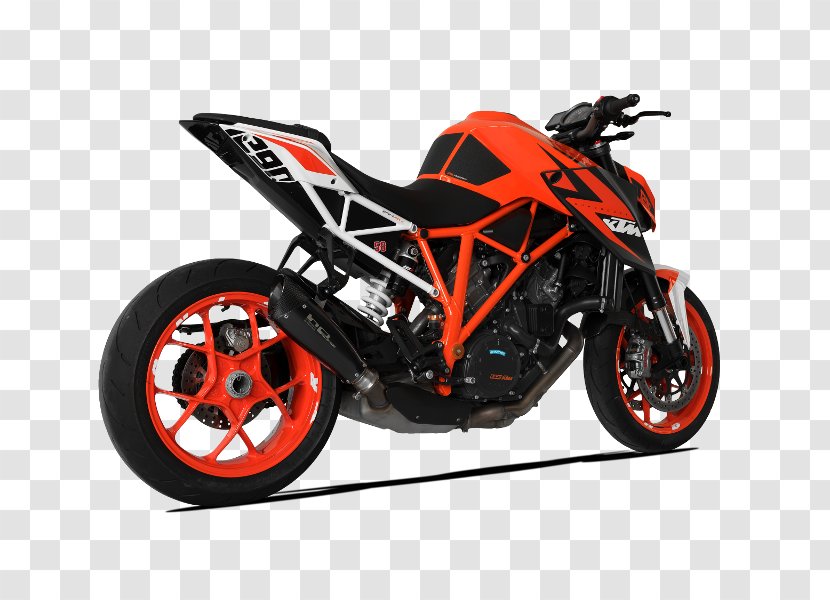 KTM 1290 Super Duke R Exhaust System Car Motorcycle - Automotive Exterior Transparent PNG