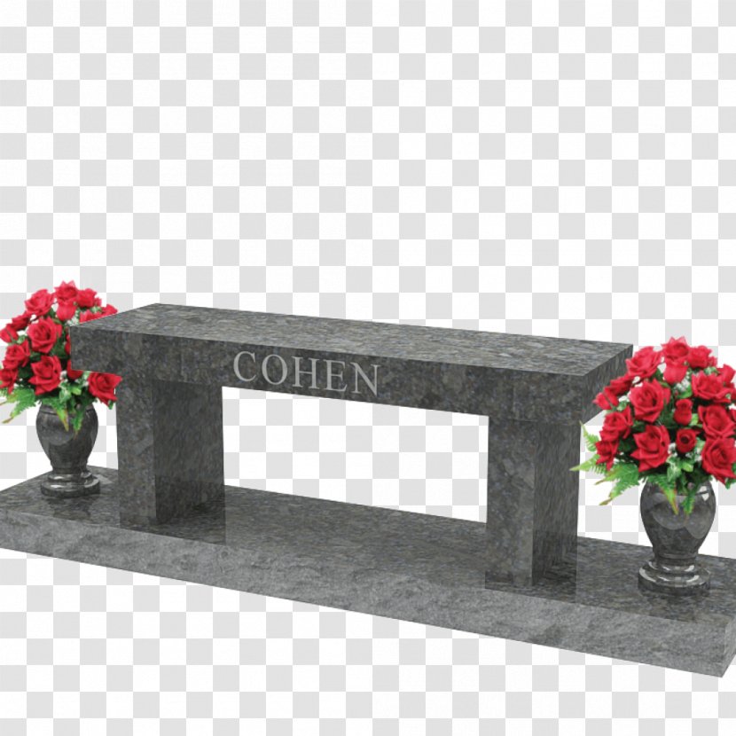 Southern Illinois Monuments Memorial Bench - Furniture - Cemetery Transparent PNG
