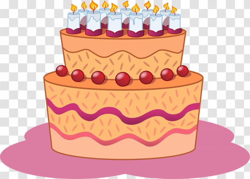 Birthday Cake Torte Clip Art - Wish Transparent PNG
