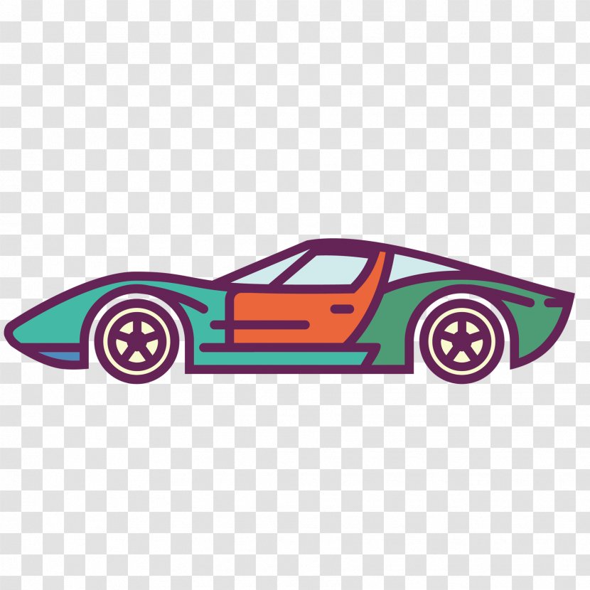 Sports Car Image Compact - Carriage Transparent PNG