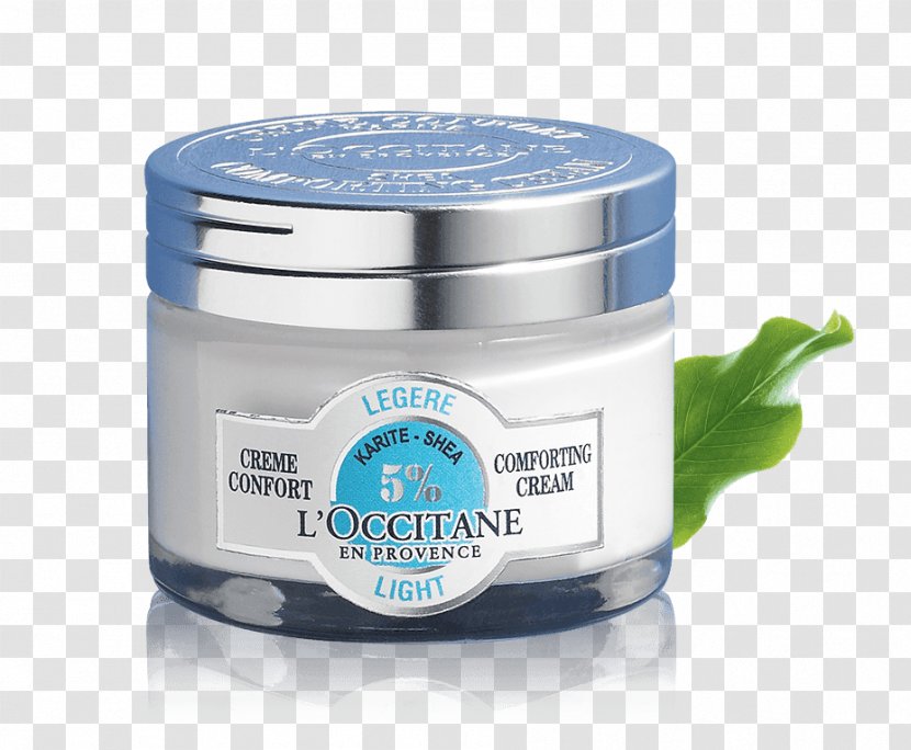 Cream Lip Balm L'Occitane En Provence Shea Butter Lotion - Cosmetics - Face Transparent PNG