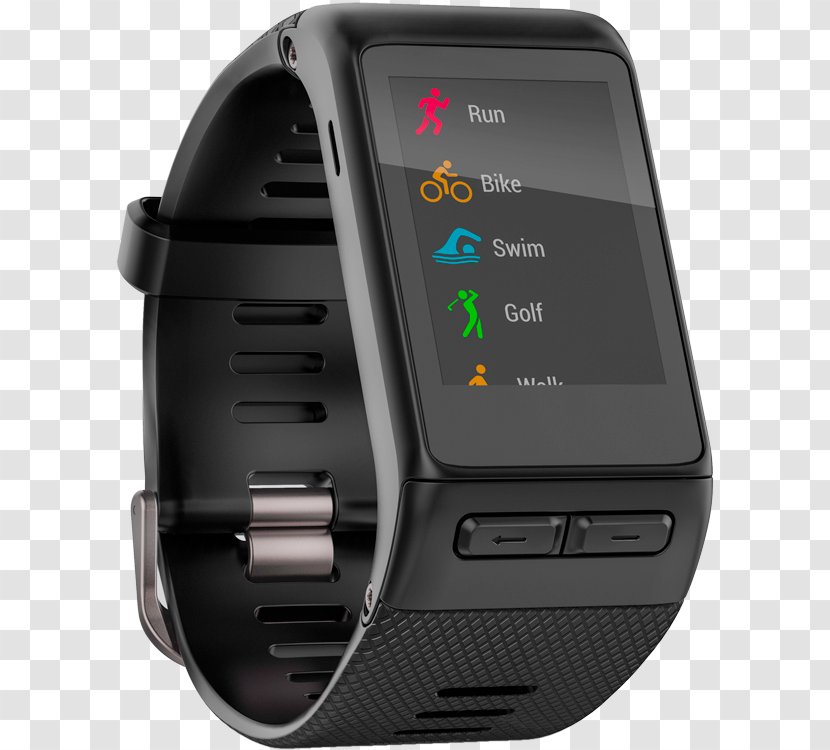 GPS Navigation Systems Garmin Vívoactive HR Activity Tracker Ltd. Smartwatch - Multimedia Transparent PNG