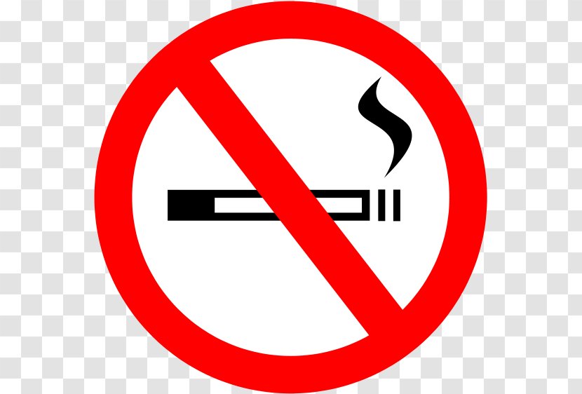 Smoking Ban Sign Clip Art - Sticker - No Transparent PNG