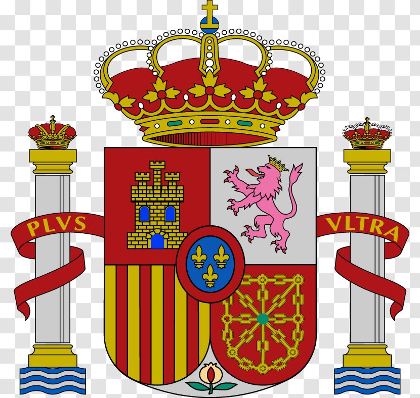 Coat Of Arms Spain Flag Plus Ultra - Recreation - Espagne Juin 2012 Transparent PNG