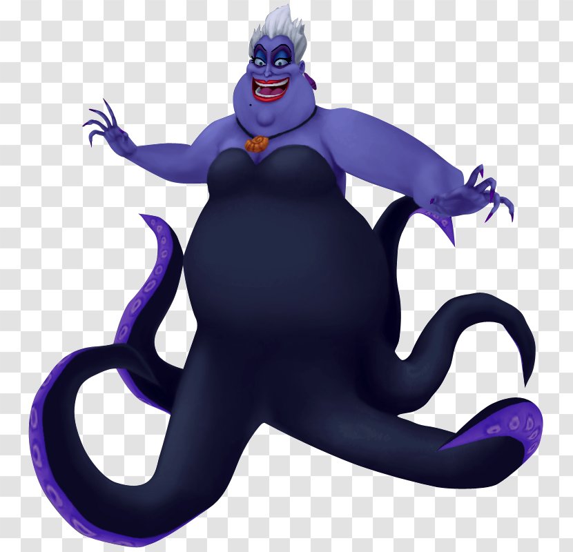 Kingdom Hearts 3D: Dream Drop Distance Hearts: Chain Of Memories Ursula Ariel - Video Game - Pictures Ugly Witches Transparent PNG