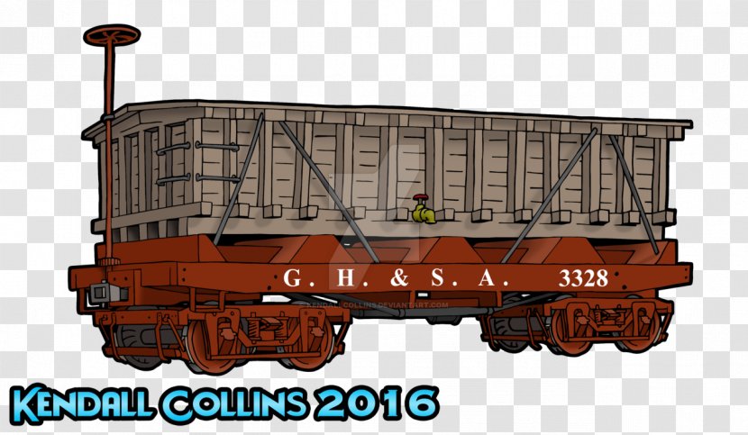 Goods Wagon Rail Transport Railroad Car Locomotive Cargo - Scale Model Transparent PNG
