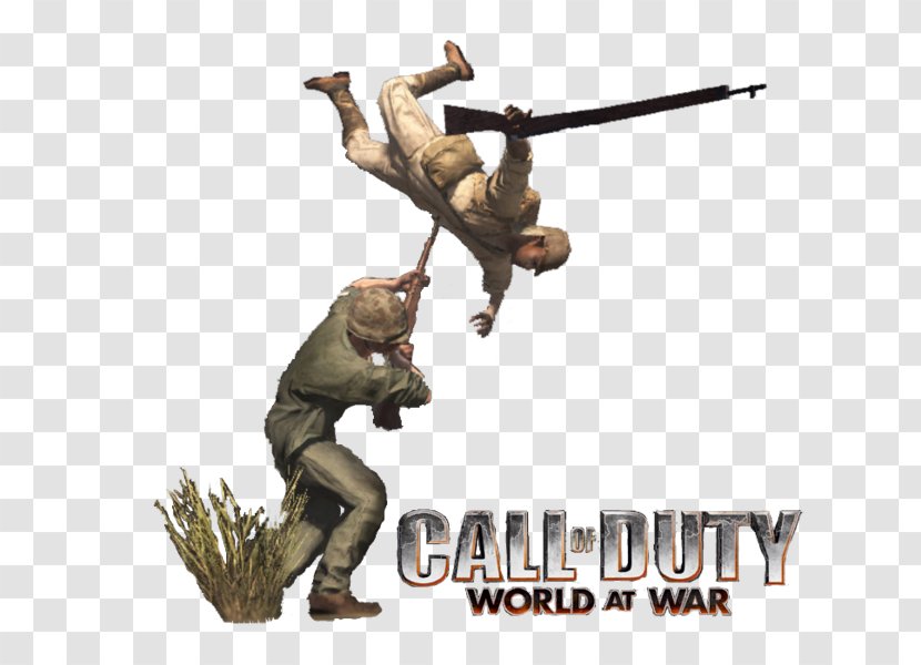 Call Of Duty: World At War – Final Fronts Infantry Figurine - Duty Wwii Transparent PNG