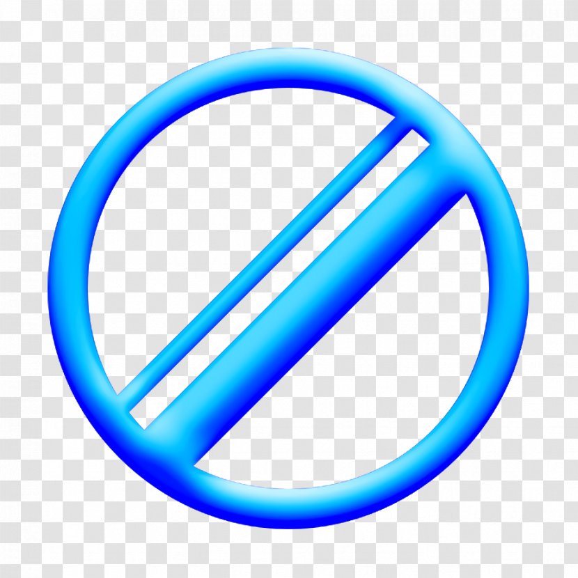 Cancel Icon Delete Error - Stop - Electric Blue Symbol Transparent PNG