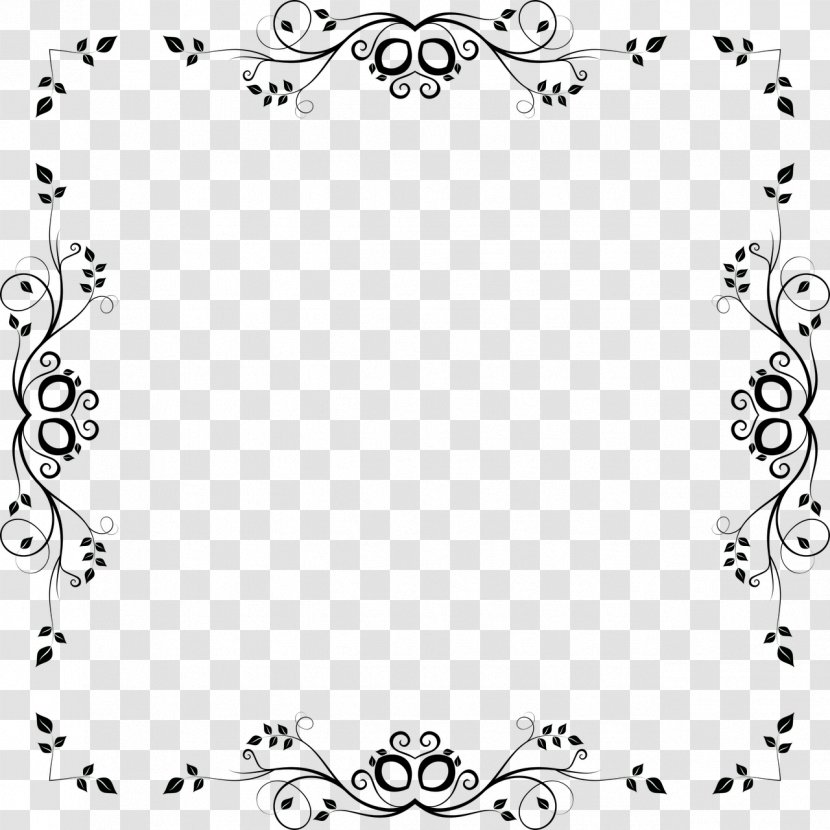 Paper Embroidery Pattern - Text - Leaves Border Transparent PNG