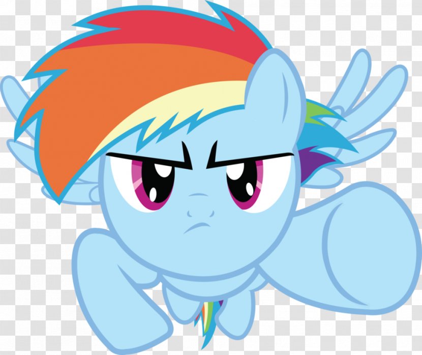Pony Rainbow Dash Applejack Horse Filly - Heart Transparent PNG
