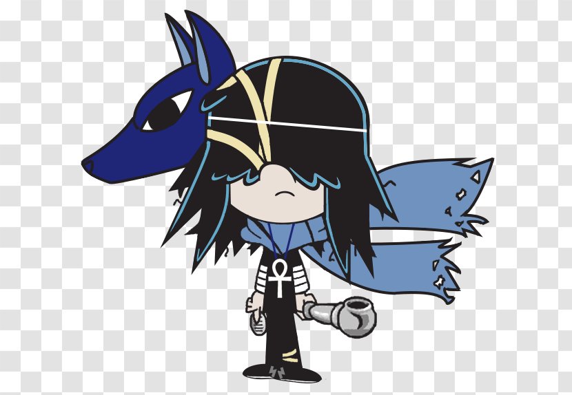 Lucy Loud Pharaoh Anubis Mummy - Frame - Silhouette Transparent PNG
