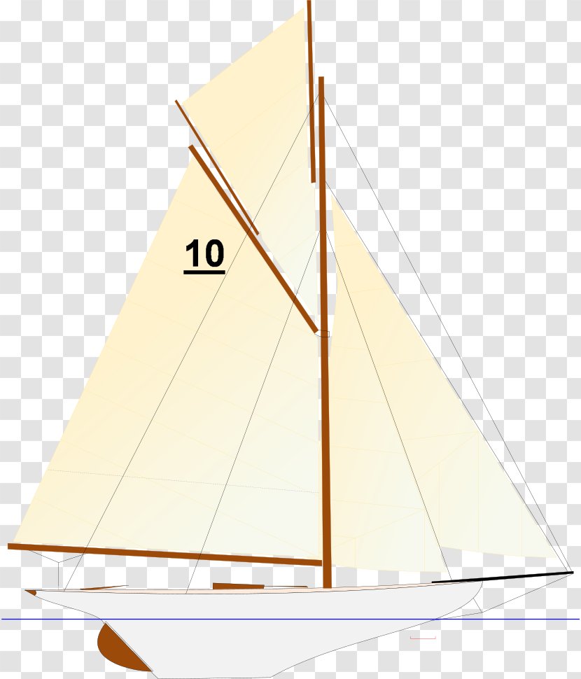 Sailing Triangle Yawl Scow - Sail Transparent PNG