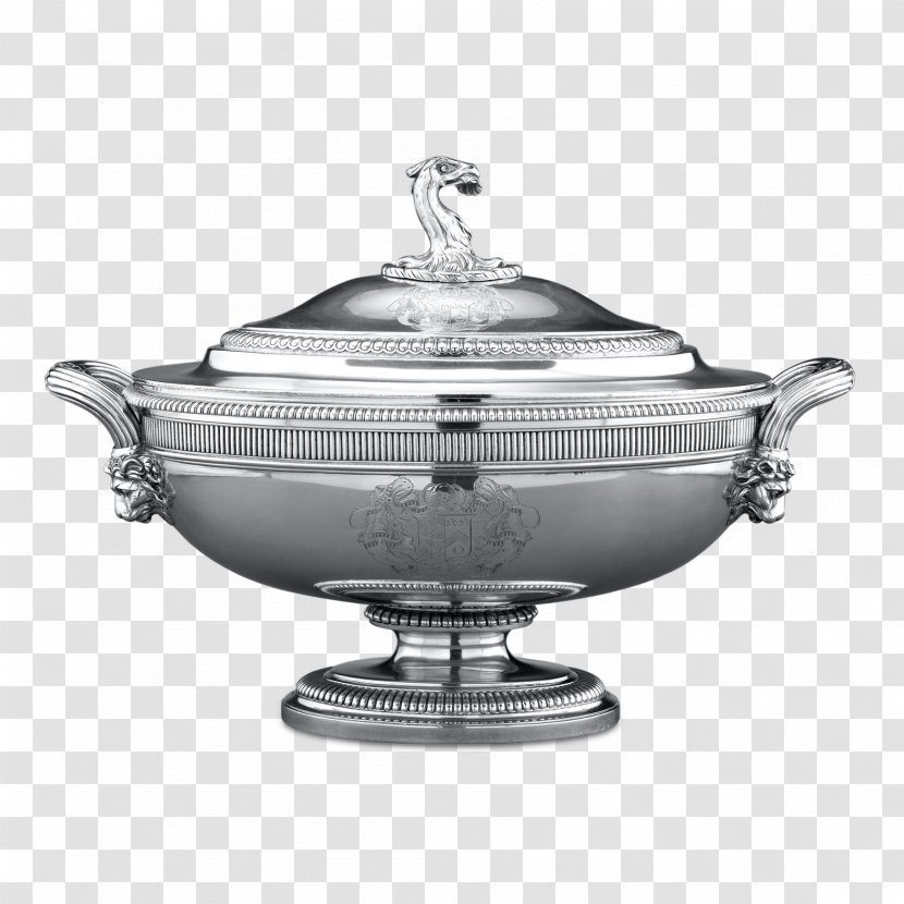 Tureen Silver Soup Sheffield Plate Tableware - Metal - Soups Transparent PNG