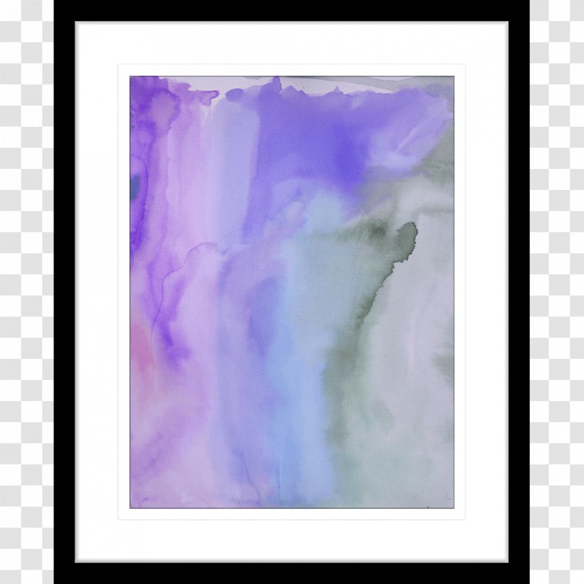 Watercolor Painting Picture Frames Acrylic Paint Modern Art Resin Transparent PNG