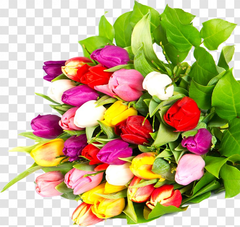 Flower Bouquet Tulip Wedding Gift - Rose Transparent PNG