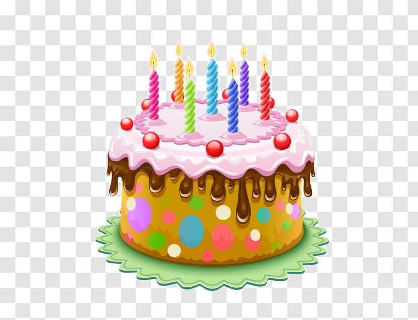 Birthday Cake Cupcake Cream - Royal Icing - Joyeux Anniversaire Transparent PNG