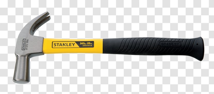 Claw Hammer Stanley Hand Tools - Tool Transparent PNG