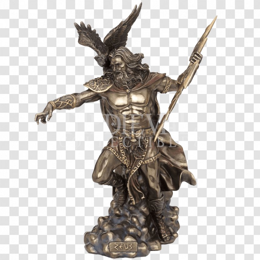Statue Of Zeus At Olympia Hades Artemision Bronze The Bronco Buster - Figurine - Cronus Transparent PNG