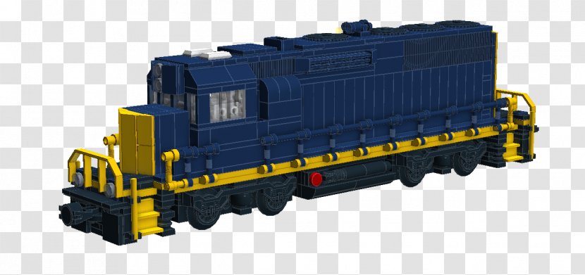Train CSX Transportation Slug Rail Transport Locomotive - Electromotive Diesel Transparent PNG