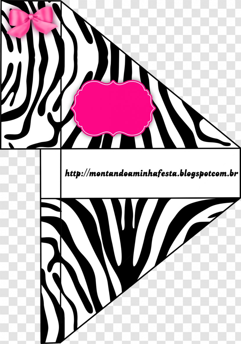 Party Convite Zebra Printing Pattern - Horse Like Mammal - Cheryl Banner Transparent PNG