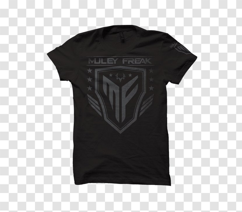 Long-sleeved T-shirt United States - Formfitting Garment - Black Shield Transparent PNG