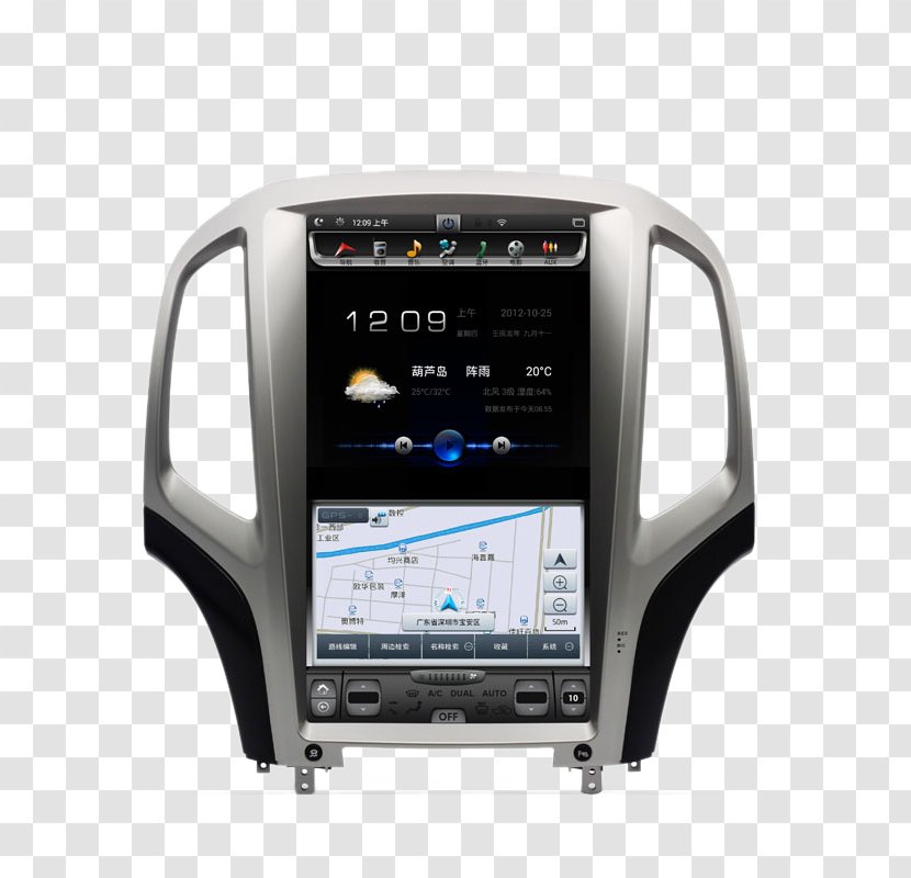 Car Opel Astra Holden Tesla Motors - 科鲁兹安卓 Large Vertical Screen Navigation Systems Transparent PNG