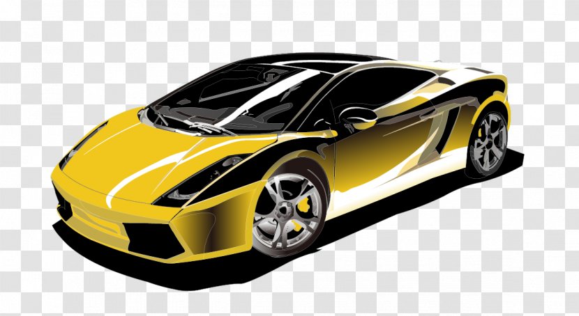 Sports Car Lamborghini Gallardo Vector Motors Corporation - Luxury Transparent PNG