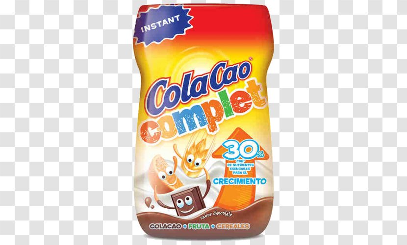 Cola Cao Breakfast Nocilla Milkshake Cocoa Solids - Eating Transparent PNG