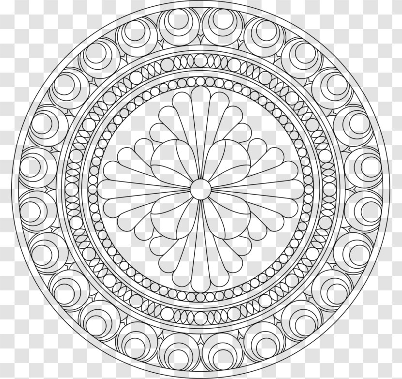 Mandala Coloring Book Adult - Child - Yoga Transparent PNG