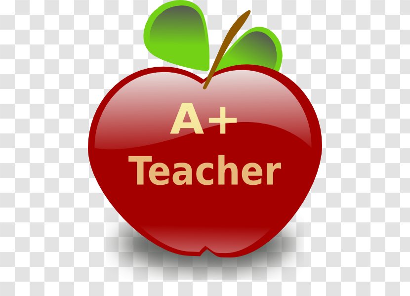 Apple Fruit Clip Art - Auglis - Teacher Cliparts Transparent PNG