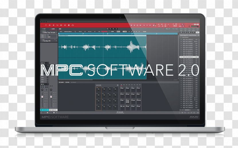 Akai MPC Computer Software Professional X - Audio Control Surface - Mpc Transparent PNG