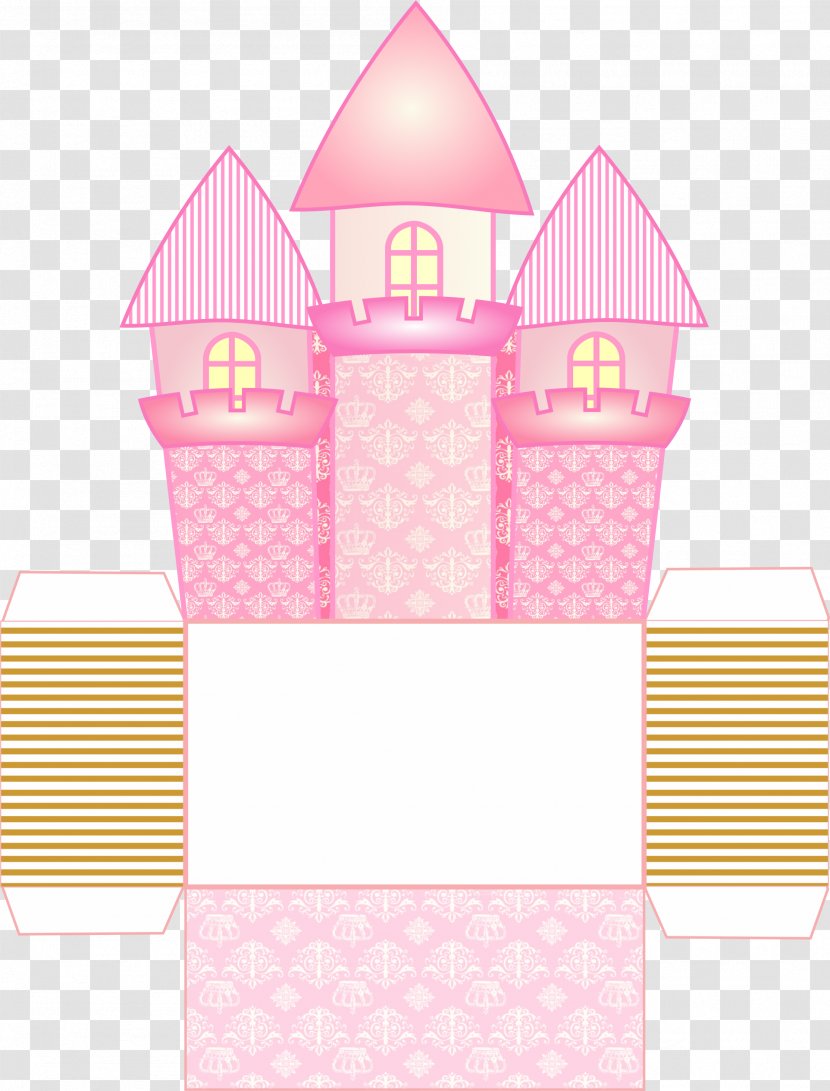 Caixa Econômica Federal Paper Centrepiece Pink Bonbon - Princess Peppa Pig Transparent PNG