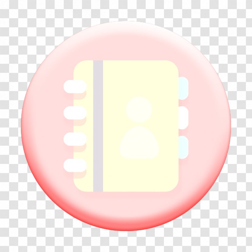 Address Book Icon Contacts - Pink Transparent PNG