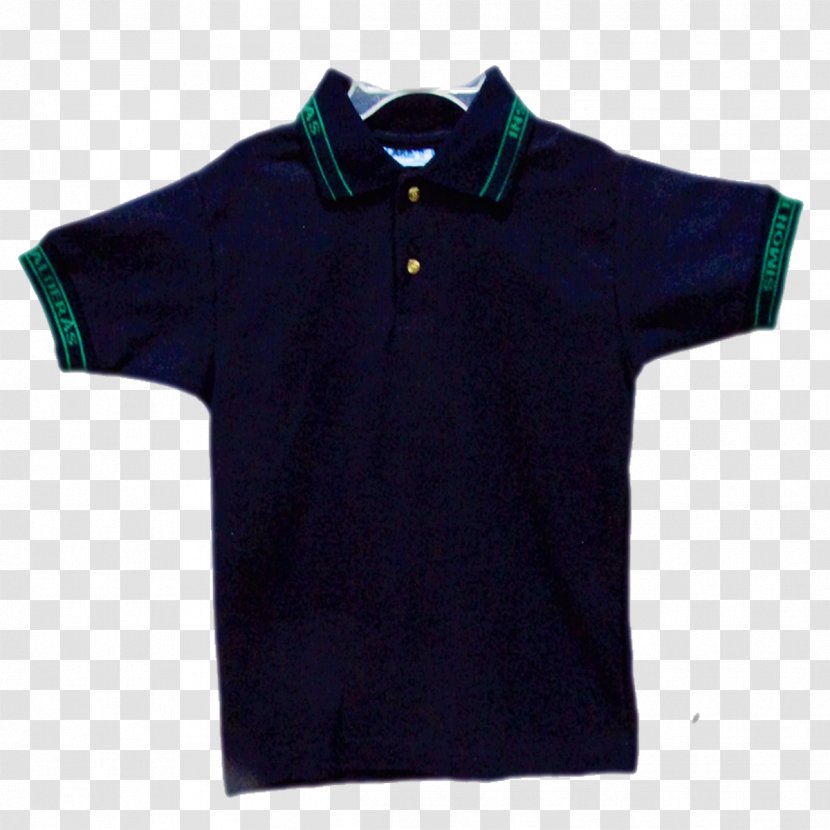 T-shirt Polo Shirt Collar Blue Uniform - Cuff Transparent PNG