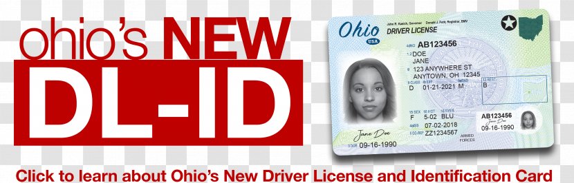 Chambersburg State Of Ohio BMV Deputy Registrar License Agency Driver's Identity Document Department Motor Vehicles - National Identification Number - Driver Transparent PNG