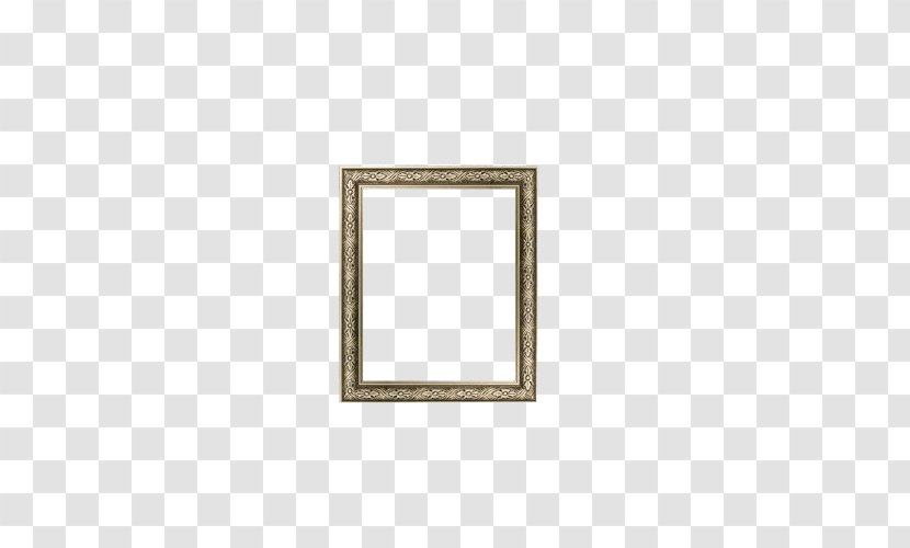 Picture Frame Silver - Digital Photo - Retro Gold And Transparent PNG