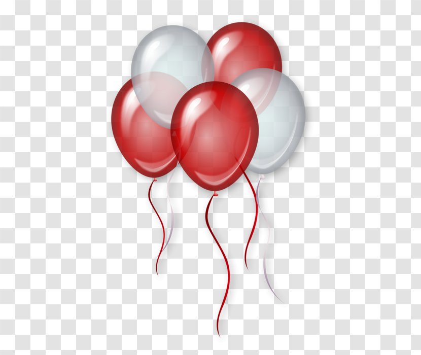 Transparent Balloon (Large) Red Clip Art - Blue Transparent PNG