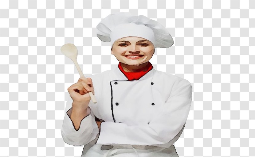 Wooden Spoon - Smile Pastry Chef Transparent PNG