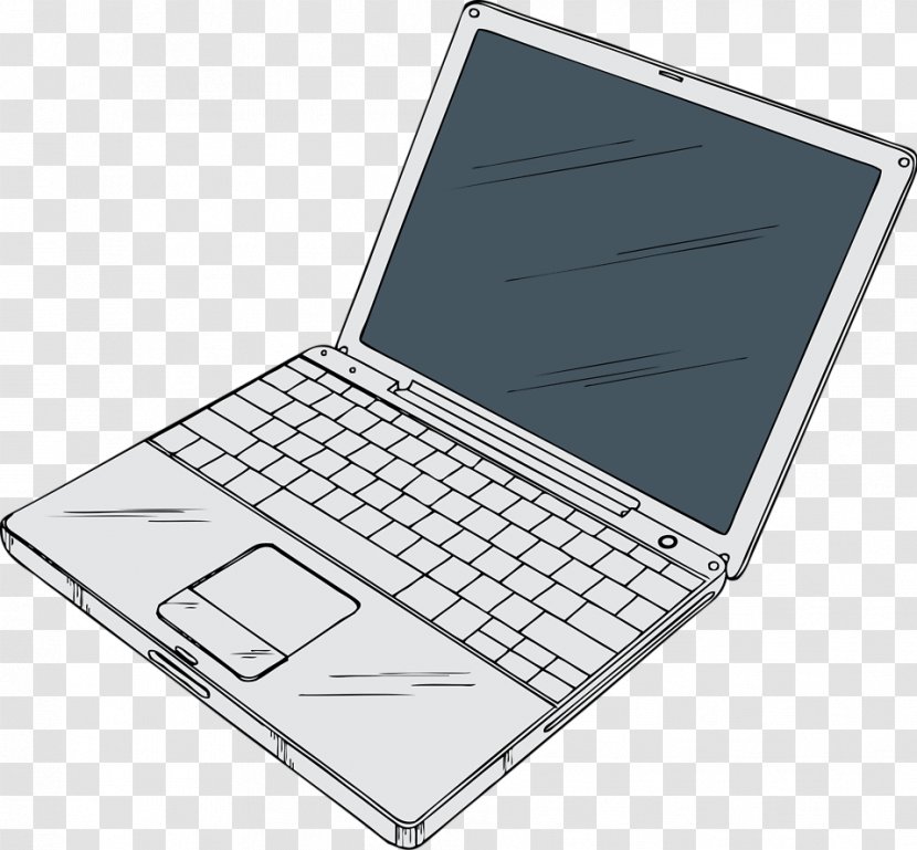 Laptop MacBook Clip Art - Computer Keyboard - Laptops Transparent PNG