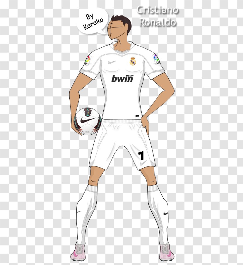 T-shirt Shoe Sportswear Uniform Headgear - Flower - Real Madrid Cf Transparent PNG