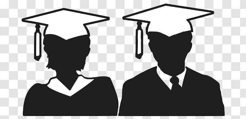 Graduation Ceremony Silhouette Royalty-free Stock Photography - Gentleman Transparent PNG